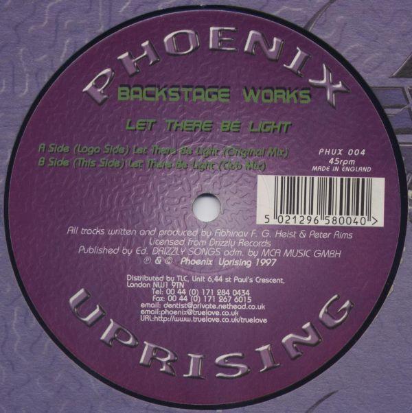 Backstage Works - Let There Be Light