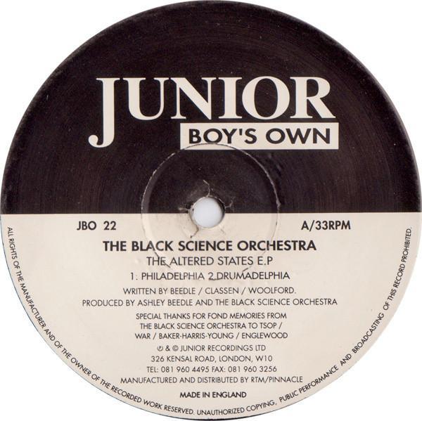 Black Science Orchestra - The Altered States E.P