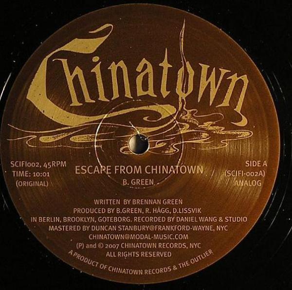 Brennan Green, Studio  - Escape From Chinatown / East Side