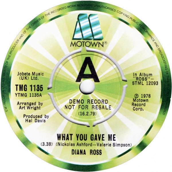 Diana Ross - What You Gave Me