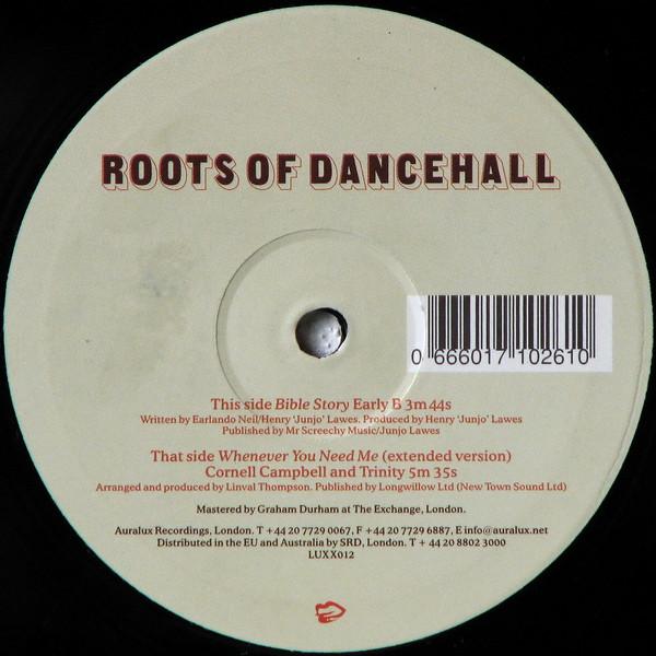 Early B , Cornell Campbell, Trinity  - Roots Of Dancehall