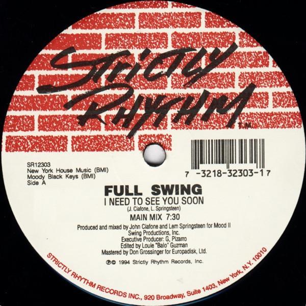 Full Swing  - I Need To See You Soon