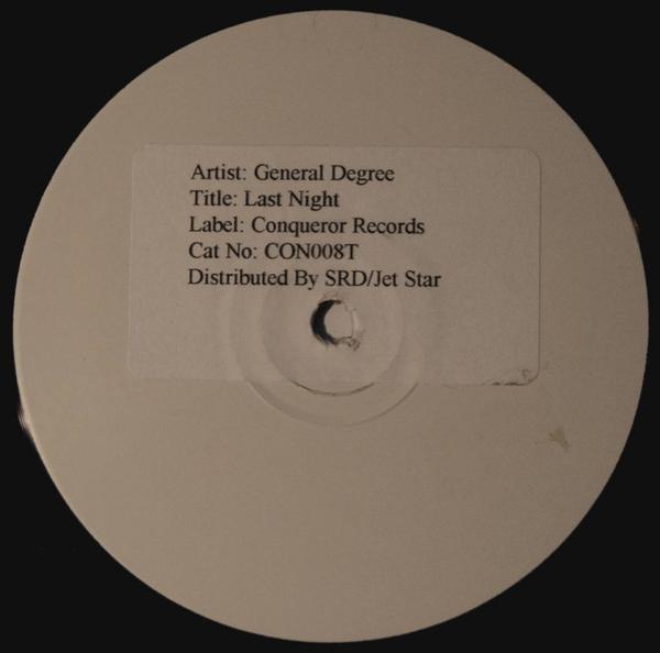 General Degree - Last Night