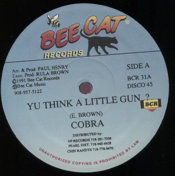 Mad Cobra, Derrick Parker - Yu Think A Little Gun? / First Time
