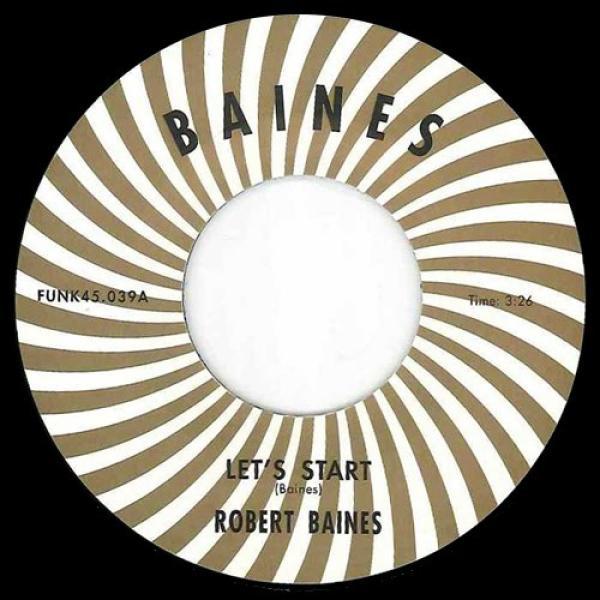 Robert Baines - Let's Start / Pirana
