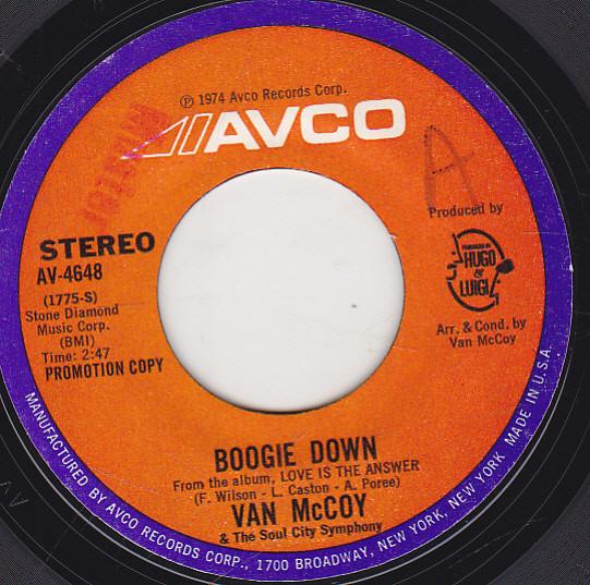 Van McCoy & The Soul City Symphony - Boogie Down