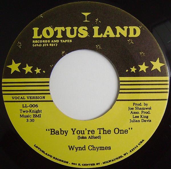 Wynd Chymes - Baby You're The One